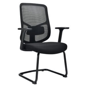 Good Price Black Reception Chair Visitor Chair CY832CB