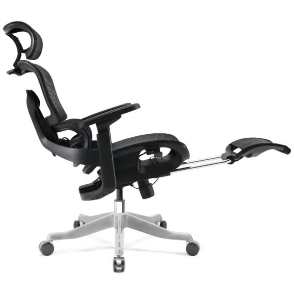 High Back Executive Ergonomic Chair Red with Footrest CY219AR+1