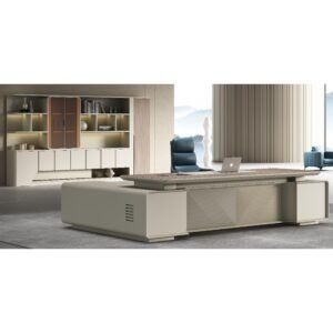 Contemporary Executive Desk Modern Wood Large Boss Table K25-32333