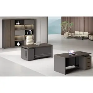 Small Computer Office Desk With Storage Custom Size KJ-B161