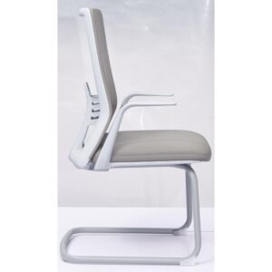 Factory Outlet White Frame Leather Conference Room Chair CY003CW